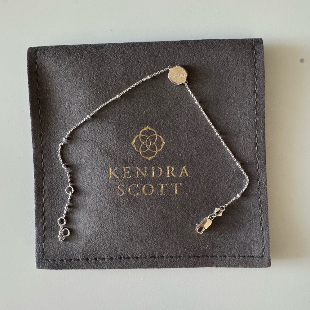 Kendra Scott Silver Chain Bracelet
